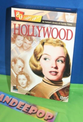 Hollywood Classics 80 Movies 20 Double Sided DVD Movie Set - Imagem 1 de 4