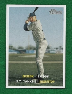 2006 Topps Heritage #23 Derek Jeter HOF NY Yankees - Bild 1 von 2