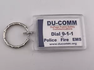 DU-COMM Key Ring (DuPage Public Safety Communications, DuPage County, Illinois) - Picture 1 of 2