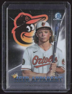2022 Bowman Draft #HA-1 Jackson Holliday Heir Apparent - Image 1 of 2