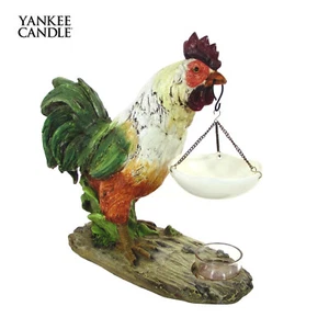 Yankee Candle ROOSTER 11" Wax Tart Burner Hanging Basket Country Farm 1225672 - Picture 1 of 11