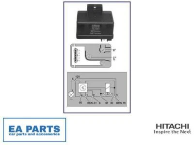 Relay, glow plug system for ALFA ROMEO CITROËN FIAT HITACHI 132081 - Image 1 of 3