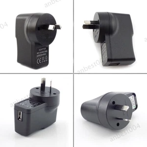 Australia AU Plug Adapter 5V 1A 2A 3A USB AC Wall Charger Power Supply Travel - Picture 1 of 9