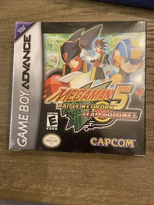 MegaMan Battle Network 5: Team Colonel (Game Boy Advance, 2005) GBA Mega Man NIP - Image 1 of 2