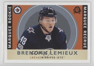 2017-18 Upper Deck O-Pee-Chee Update Retro Brendan Lemieux #644 Rookie RC