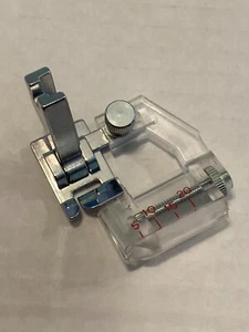 Gebrauchter verstellbarer Schrägbinderfuß passt den meisten Nähmaschinen mit hohem Schaft Kenmore + - Bild 1 von 8