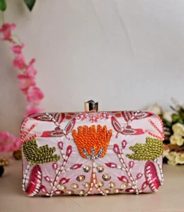 Elegant Clutch for women. Purse. Suhagan Studio - Picture 1 of 1