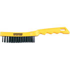 Cotswold.4-ROW PLASTIC HANDLE WIRE SCRATCH BRUSH pack of 2