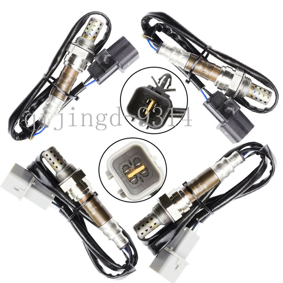 4PCS Oxygen O2 Sensors o2 1&2 For 2001-2005 Mitsubishi Eclipse 3.0L Front+Rear - Image 1 of 4