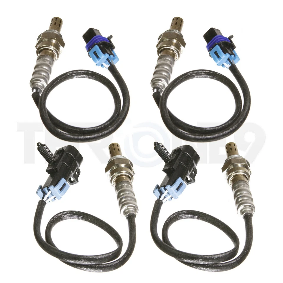 4Pcs 02 O2 Oxygen Sensor Upstream & Downstream Fit 2007 2006 GMC Yukon 4.8L - Image 1 of 4
