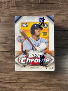 Topps 2022 MLB Chrom Baseball Sammelkarte Blaster Box - 32 Karten - Bild 1 von 1