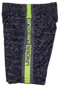 Under Armour Little Boys Size 6 Heat Gear Athletic Shorts NWT Graphite Gray - Picture 1 of 4