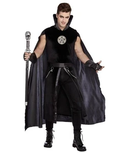Dreamgirl Prince Of Darkness Vampiro Satánico Adulto Hombre Disfraz Halloween - Imagen 1 de 4