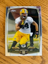 2014 Topps Chrome Jared Abbrederis Rookie Card #130 Green Bay Packers