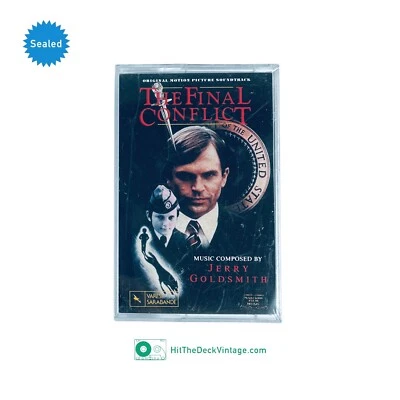 The Final Conflict Soundtrack Cassette Tape (1986) US 1st The Omen SEALED - Image 1 of 4