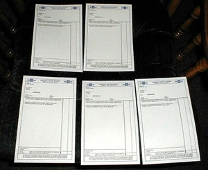 CLASSIC  CHEVY WINDOW  BUILD SHEETS  VINTAGE CAR - Picture 1 of 6
