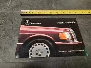  Original 1989 1988 Mercedes Benz Dealership Salesman Paint Brochure  - Picture 1 of 8