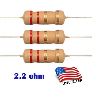 2.2R Hochwertige Bypass Simulator Emulator Widerstände 100 Stück - Bild 1 von 1