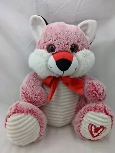 Kellytoy Rotfuchs Plüsch Fransten 16 Zoll gerippte Bauchpfoten Stofftier Spielzeug - Bild 1 von 9