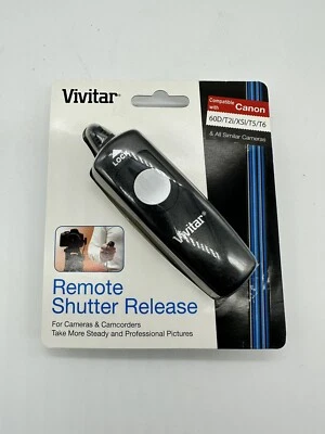 Vivitar Wired Remote Shutter Release for Select Canon Cameras - Image 1 of 2
