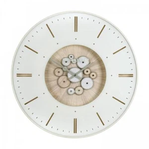 Reloj de pared Thomas Kent Clocksmith Cog marfil de gran tamaño - Imagen 1 de 5