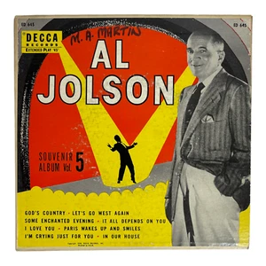 Al Jolson – Souvenir Album - Volume 5 2 7", 45 RPM Decca – ED 645 - Picture 1 of 2