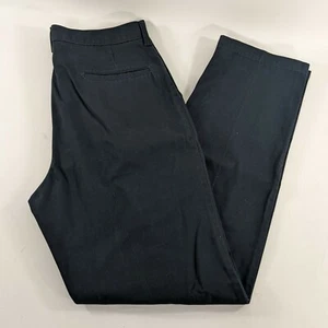 Wrangler Hero Five Star Premium Black Pleated Khakis Mens Size 33x32 - Picture 1 of 6
