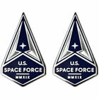 PAIR U.S. Space Force Collar Lapel Badge insignia Pins