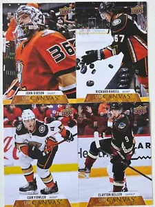 2020-21 Upper Deck UD Canvas Series 2 Hockey Card Pick From List !! - Picture 1 of 76