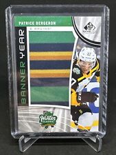 2019-20 SP Game Used Banner Year #BWC2 Patrice Bergeron Decorative Banner Patch
