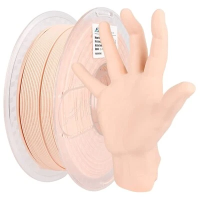 Filamento de impressão 3D Skin Flesh TPU 1kg/2.2lb 1.75mm semelhante ao NinjaFlex - Imagem 1 de 4