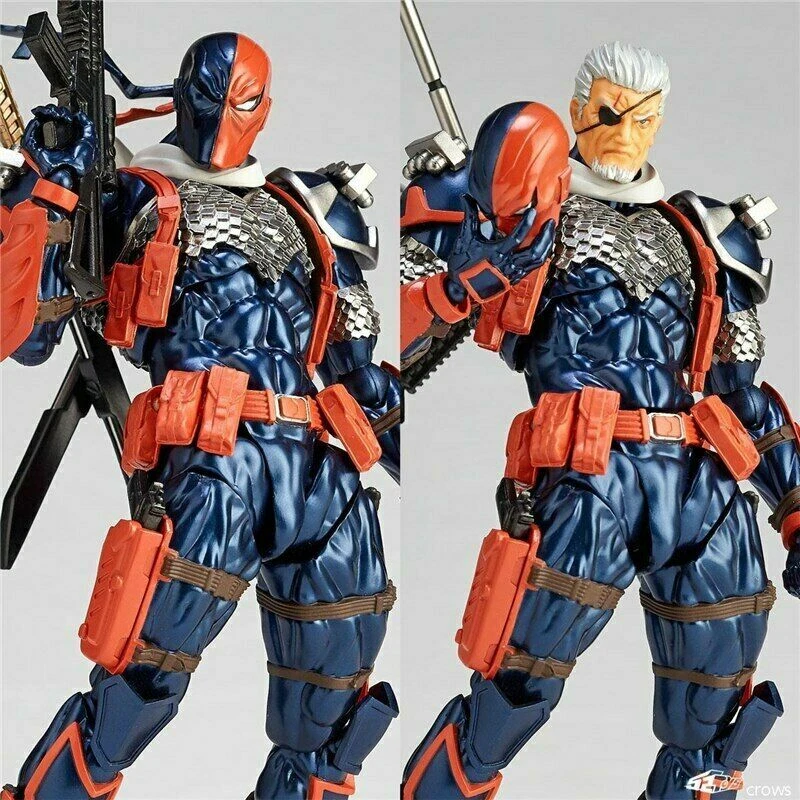 Kaiyodo Revoltech NO.011 Batman Deathstroke Amazing Yamaguchi Action Figure TOY - image 1 of 4