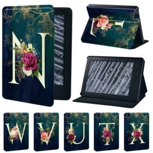 26 Letter Leather eReader Cover Case for Amazon Kindle 8 10 11th Gen/Paperwhite - Picture 1 of 37