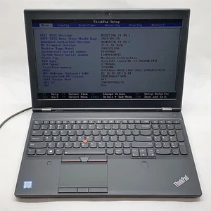 Lenovo ThinkPad P51 Laptop Intel i7 7820HQ 2.90GHZ 15.6" FHD 32GB NO HDD/BATTERY - Picture 1 of 9