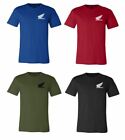 FACTORY EFFEX HONDA WING T-Shirt TEE BELLA + CANVAS COTTON FITTED ALL COLORS