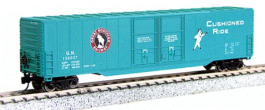 Con-Cor # 14604(1) Greenville 60' DD Boxcar RTR Great Northern 139037 N MIB - Image 1 of 1