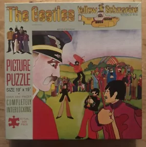 The Beatles Yellow Submarine Jigsaw Puzzle 500 Pieces Sealed - Picture 1 of 3