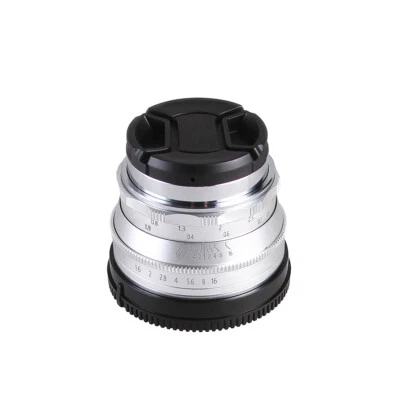 35mm F/1.6 Large Aperture Manual Focus Lens for Canon-EF-M EOS M1/2/3/M10/M100 - Image 1 of 4