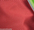 Bias Stripe Red Faux Silk Satin FABRIC 60"W Dress Skirt Quilt Drape Scarfs