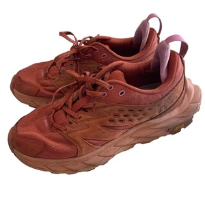 Hoka One One Anacapa Breeze Zapatos de Senderismo Bajos 9.5 Arcilla Horneada Naranja Trail Tenis - Imagen 1 de 6