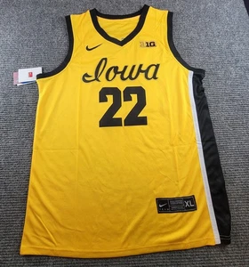Caitlin Clark Iowa Hawkeye Yellow XL Stitched Jersey NCAA Basketball New - Picture 1 of 4