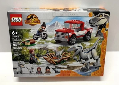 LEGO Jurassic World: Dominion Blue & Beta Velociraptor Capture ( 76946 ) (NISB) - Image 1 of 3