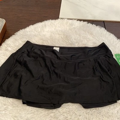 Юбка для плавания Pure Energy черная встроенная бриф размер 20 Вт/22 Вт - Изображение 1 из 4