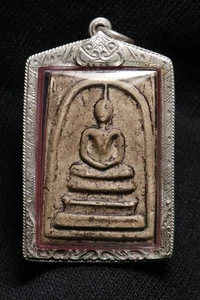 Phra Somdej, LP Toh, Phim Yai, Wat Rakhang Raro Buda Tailandés Amuleto Colgante - Imagen 1 de 17