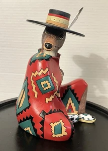 Robert Shields Design Trickster Coyote Figur 5 3/4" groß markiert RSD - Bild 1 von 10