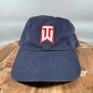 Nike Golf Tiger Woods Sombrero TW Buick Bordado Gorra Ajustable Adulto OSFA Azul - Imagen 1 de 6