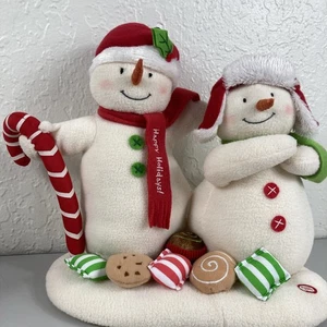 Hallmark Jingle Pals 2008 Season's Treatings Snowmen Animatronic Christmas - Picture 1 of 16