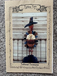 Wood craft Pattern "Turkey Tom" By Tattered Treasures - Picture 1 of 2