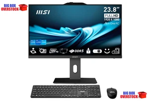 MSI PRO AP242P 23.8” IPS FHD All-in-One PC: Intel Core i5-14400, 16GB DDR5, 1TB - Picture 1 of 1