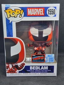 NYCC 2025 Official Con Sticker Funko Pop! Marvel Symbiotes BEDLAM In Hand - Picture 1 of 6